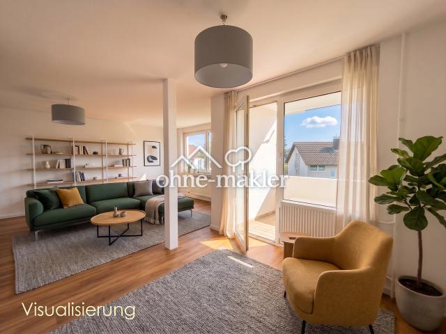 Ein Traum Bezugsbereite 3,5 Zimmer Wohnung mit Balkon und Garage