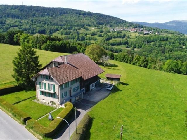 Ein Volltreffer – Lichtdurchflutetes Familienhaus mit Bauernhof, grosszügigem Grundstück & vielfältigen Nutzungsmöglichkeiten