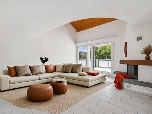 Ein Zuhause zum Aufblühen Maisonette mit Cheminée und Garten