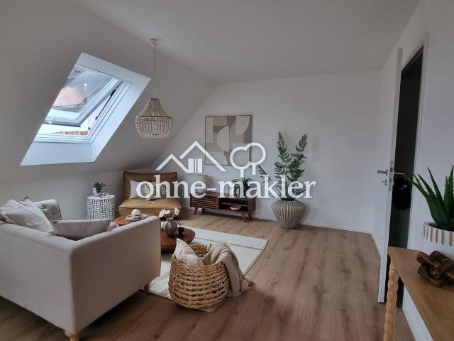 Ein Zuhause zum Wohlfühlen – frisch renovierte Dachgeschosswohnung im Bochumer Süden