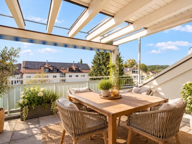 Ein Zuhause zum Verlieben – charmante Dachwohnung mit Sichtbalken