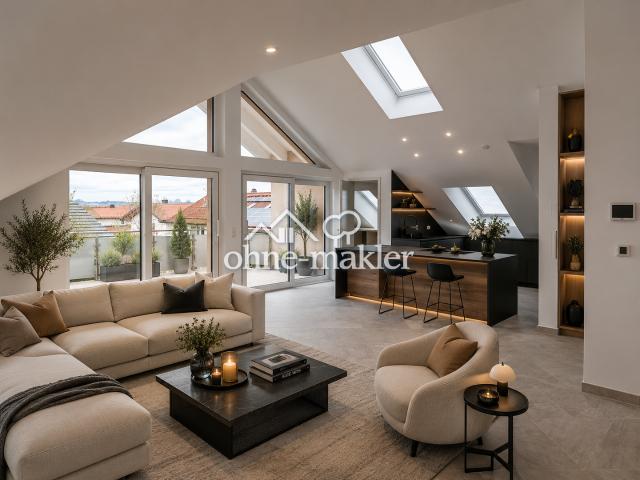Ein Zuhause, das Maßstäbe setzt – Exklusives Penthouse mit hochwertiger Designausstattung