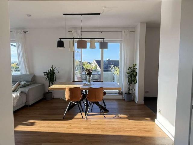 Ein Zuhause mit besonderem Flair – exklusives Penthouse mit 55 m² Dachterrasse in Vechelde