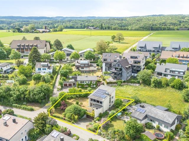 Ein Zuhause mit Horizont – Weitsicht bis in die Alpen
