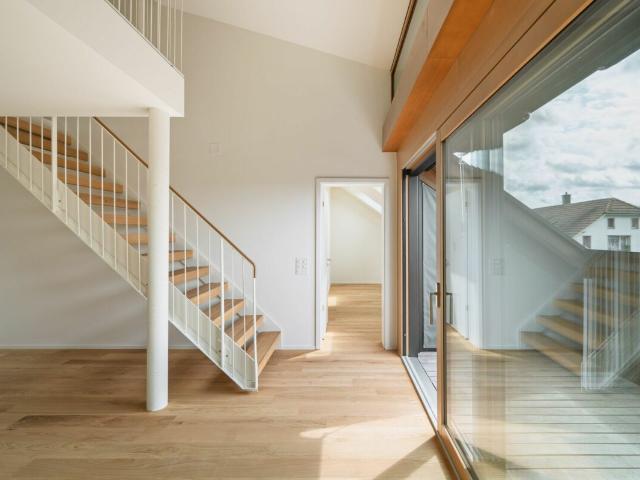 Ein Zuhause mit Loft Charakter und grosszügigen Dachterrassen