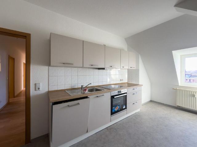 Einbauküche Tageslichtbad Weitblick Laminat | 4 Zimmer Wohnung Plauen Hofer Vorstadt