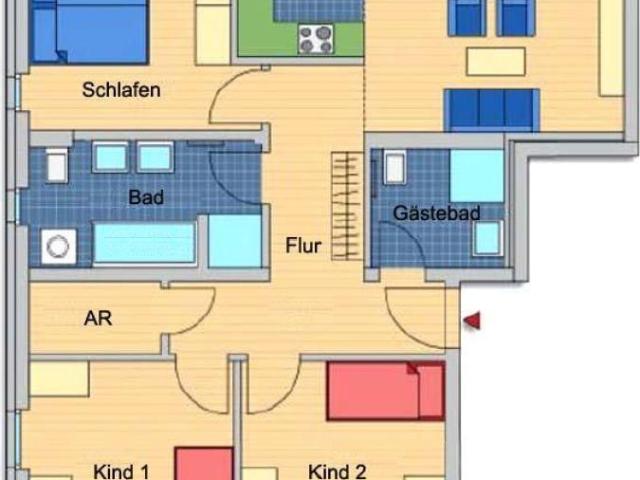 Eindrucksvolle und moderne Neubauwohnung mit Balkon & EBK! Lift!