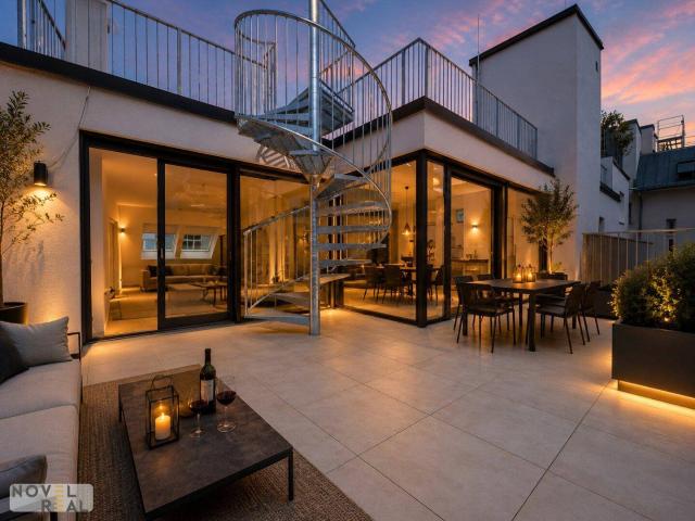 Eine neue Ikone exklusiven Wohnens – Soeben vollendetes Luxus Penthouse mit spektakulärer Dachterrasse