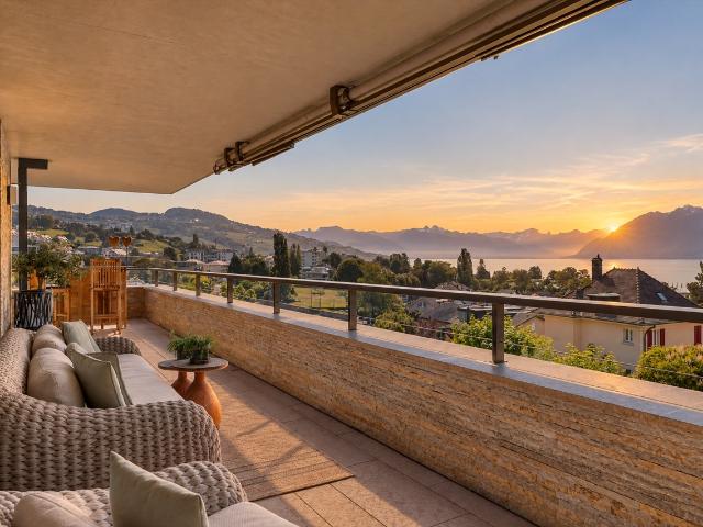 Eine Adresse, an der jeder Tag mit Blick auf den Genfersee beginnt