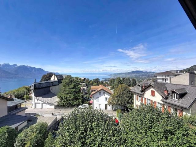 EINE CHARMANTE WOHNUNG AUF DEN GIPFELN VON MONTREUX