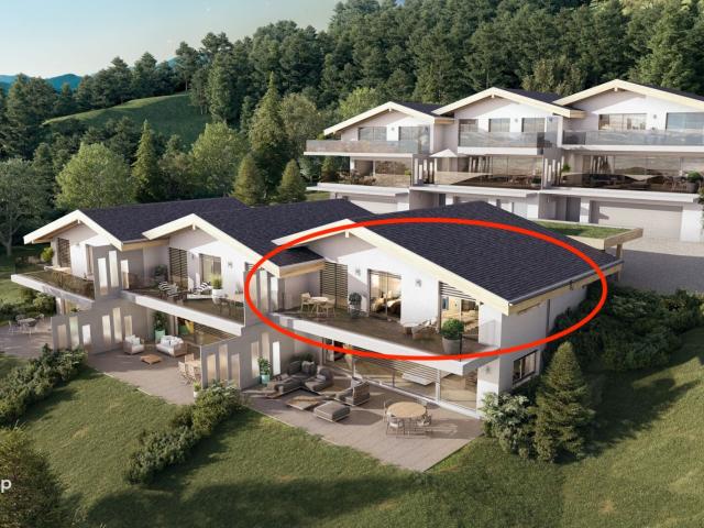 Eine friedliche Umgebung für diese neue 3,5 Zimmer Wohnung in der Nähe von Sion