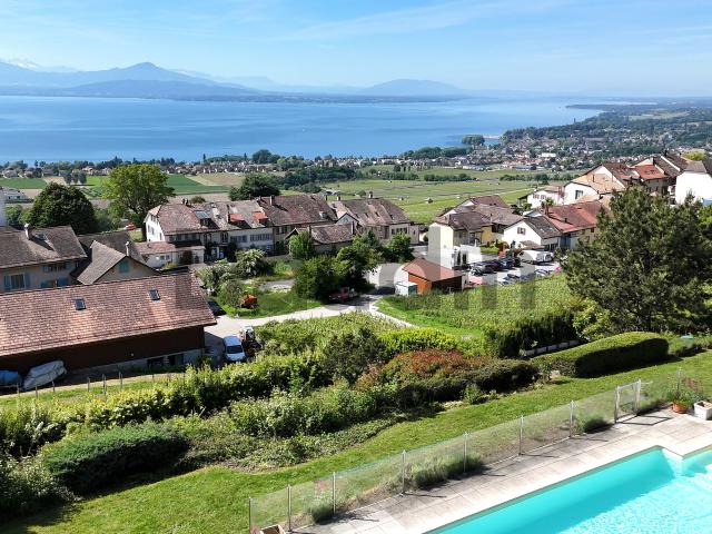 Eine prestigeträchtige Immobilie mit Blick auf den Genfer See