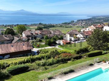 Eine prestigeträchtige Immobilie mit Blick auf den Genfer See