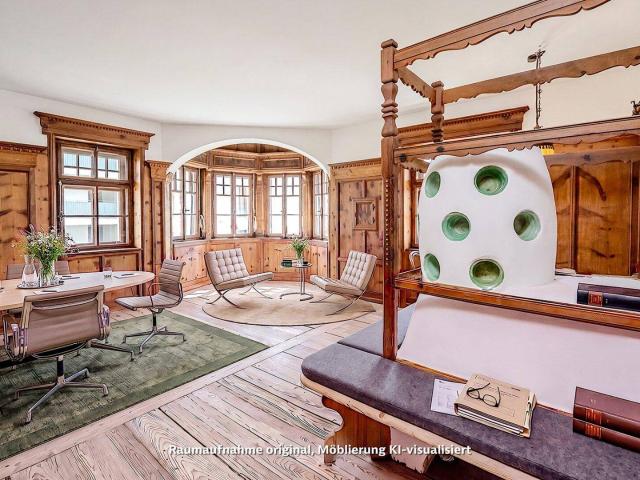 Eine Stube von 1910. Ein Zuhause für heute. | Villa Haueis, Zams, TOP 02 | 4 Zi. Wohnung, ideal auch für Büro oder Kanzlei