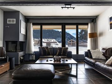 Eine schöne 3 Zimmer Wohnung mit Terrasse im Herzen von Verbier