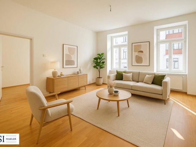 Eine seltene Gelegenheit Altbau mit freiem Mietzins durch RBG 1971 Einladende Pärchen Wohnung in ruhiger Altbau Liegenschaft des 10. Bezirks