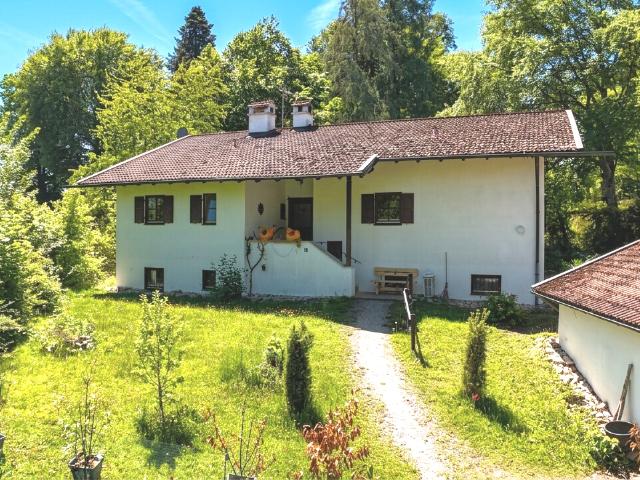 Einfamilien /Zweifamilienhaus auf Parkrandgrundstück in Seeshaupt am Starnberger See