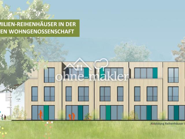 Einfamilien Reihenhaus mit 4 Zimmern auf 3 Ebenen AAS –Private Wohngenossch. Am Alten Seeweg eG
