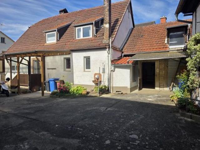 Einfamilienhaus 3 Seiten Hof in 97762 Hammelburg Gauaschach, 11 km bis Hammelburg ID 10707