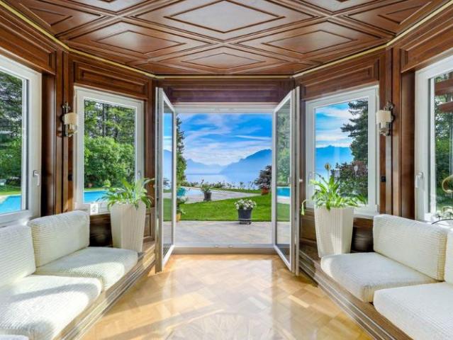 Ein Traumhaus in Chexbres – mit Swimmingpool und Panoramablick auf den See und die Alpen