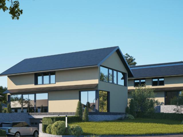 Neue freistehende Villa in Bussy sur Moudon