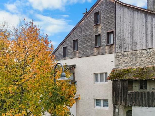 Charmantes Dorfhaus mit Scheune in Pailly