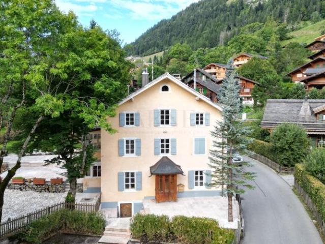 Traditionelles Steinhaus mit grossem Garten