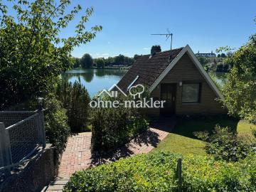 Einfamilienhaus am See mit ELW, Schlossblick und Steg, provisionsfrei