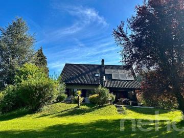 Einfamilienhaus auf großem Grundstück
