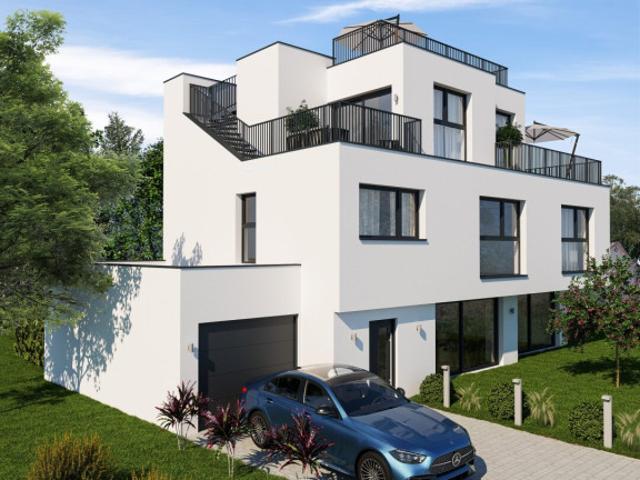 Einfamilienhaus | dachterrasse mit rundumblick | 200 m² wohnfläche | 5 terrassen | garage | eigengarten | schlüsselfertig