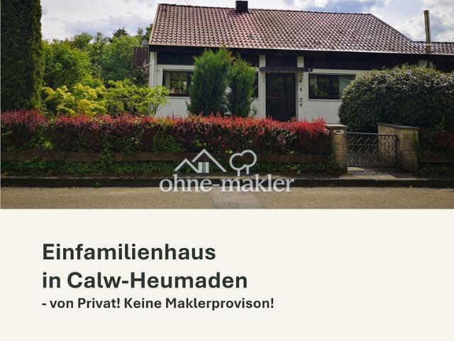 Einfamilienhaus in Calw Heumaden Ein gepflegtes Zuhause mit großem Garten in ruhiger Lage