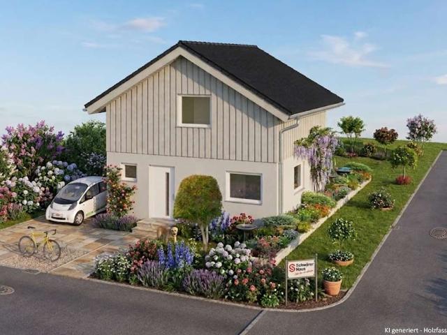 Einfamilienhaus in Ortsrandlage mit Westausrichtung