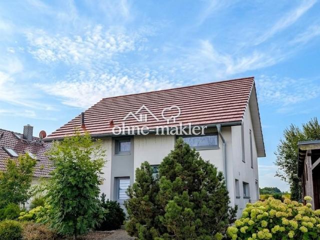 Einfamilienhaus in Stadtrandsiedlung Greifswald: Bj. 2014 Solarthermie & Carport – Provisionsfrei