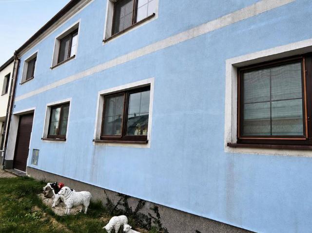 Einfamilienhaus mit Nebengebäude und Garten