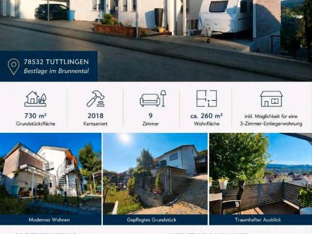 Einfamilienhaus mit Aussicht über Tuttlingen