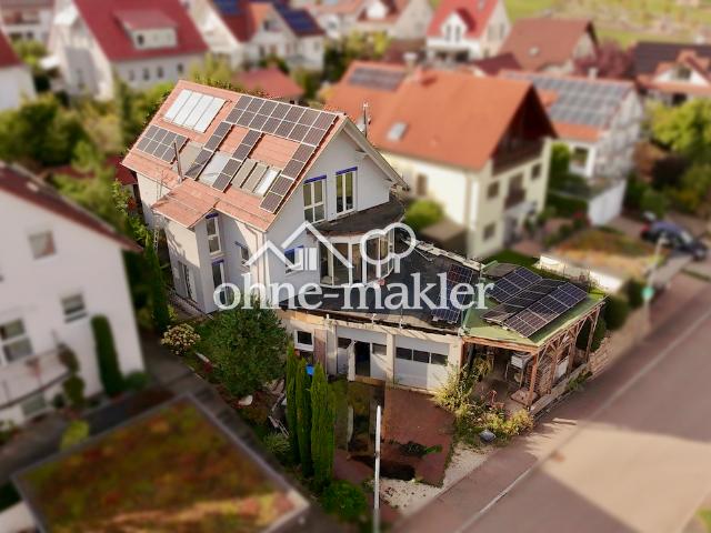 Einfamilienhaus mit besonderer Architektur und viel Potenzial