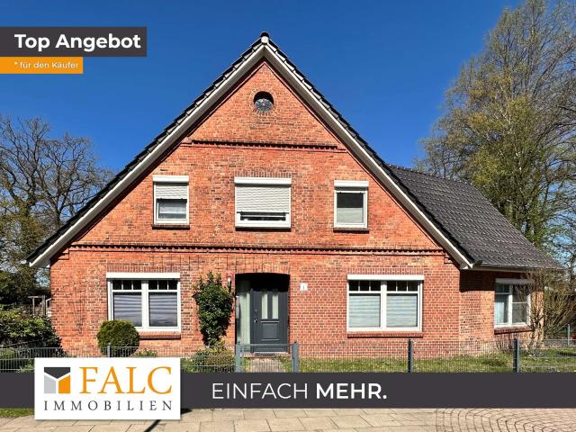 Einfamilienhaus mit Einliegerwohnung und Baugrundstück in zentraler Lage von Himmelpforten