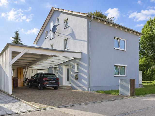 Einfamilienhaus mit Einliegerwohnung: vermietet, Energieeffizienzklasse B und in Top Lage von Königsbrunn