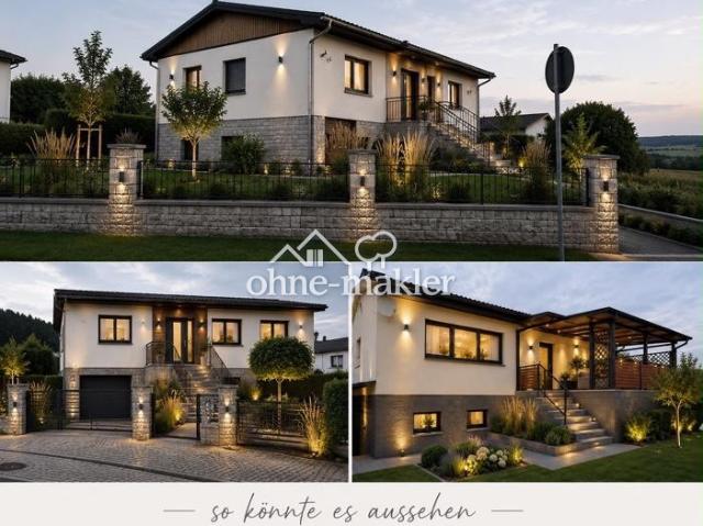 Einfamilienhaus mit Garten