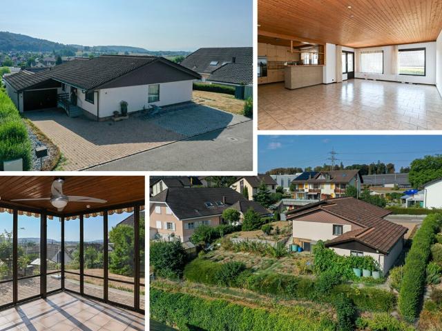 Einfamilienhaus mit grossem Garten an guter Lage