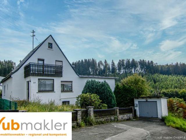 Einfamilienhaus mit herrlichem Blick über den Frankenwald Schwarzenbach am Wald