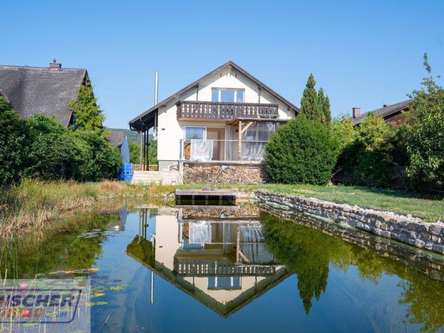 Einfamilienhaus mit Schwimmteich in Sooß/Baden!