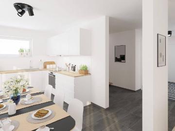 Einfamilienhaus mit Terrasse, Garten und eigenem Grundstück
