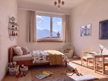 Einfamilienhaus mit traumhafter Aussicht und Umschwung