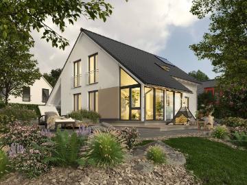Einfamilienhaus mit Wintergarten und Carport