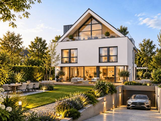 Einfamilienhaus mit 220 m² Wohnfläche – Garten in Ottobrunn