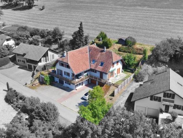Einfamilienhaus mit 2 Wohneinheiten in Seigneux VD
