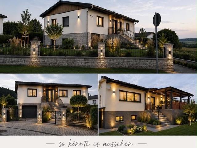 Einfamilienhaus mit Garten