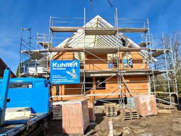 Einfamilienhaus Schlangen KfW55 Förderung möglich Baugenehmigung erteilt