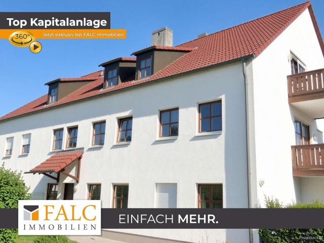 Einfach Mehr: Top gepflegte 2 Zimmer Wohnung, EBK & TG inklusive. Ruhige Wohnlage in 93333 Neustadt